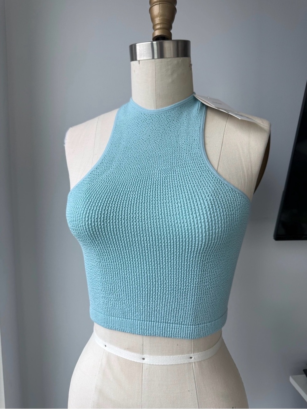 New Zara Halter Crop Top